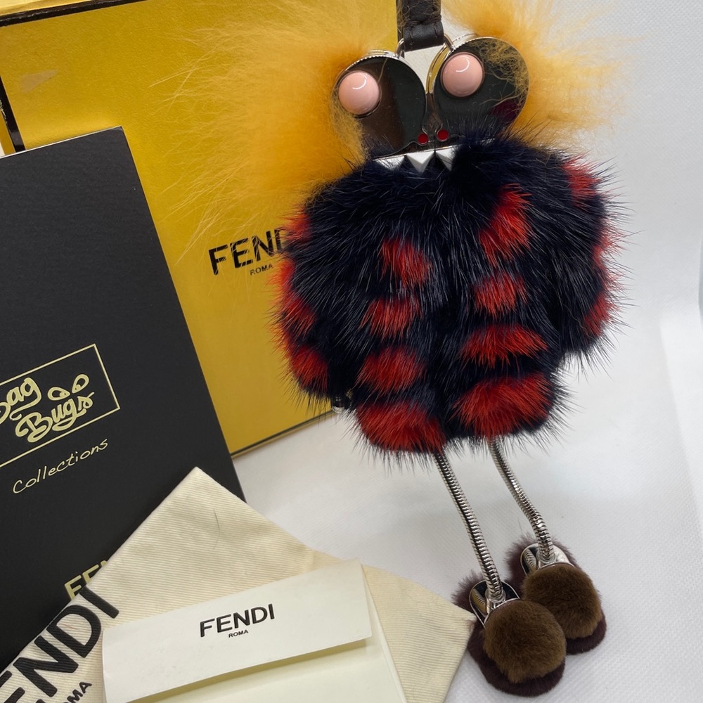 Fendi bag charm